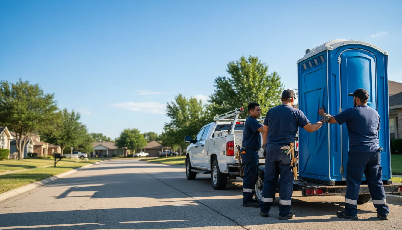 Portable Toilet Rental in Merced, CA near me